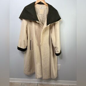 Steinbock Tyrol Full Length Wool Women’s Overcoat Size 14